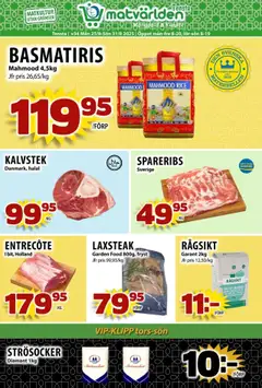 Matvärlden - Tensa - Förhandsvisning av reklamblad från butik Matvärlden aktuell från 25.08.2025