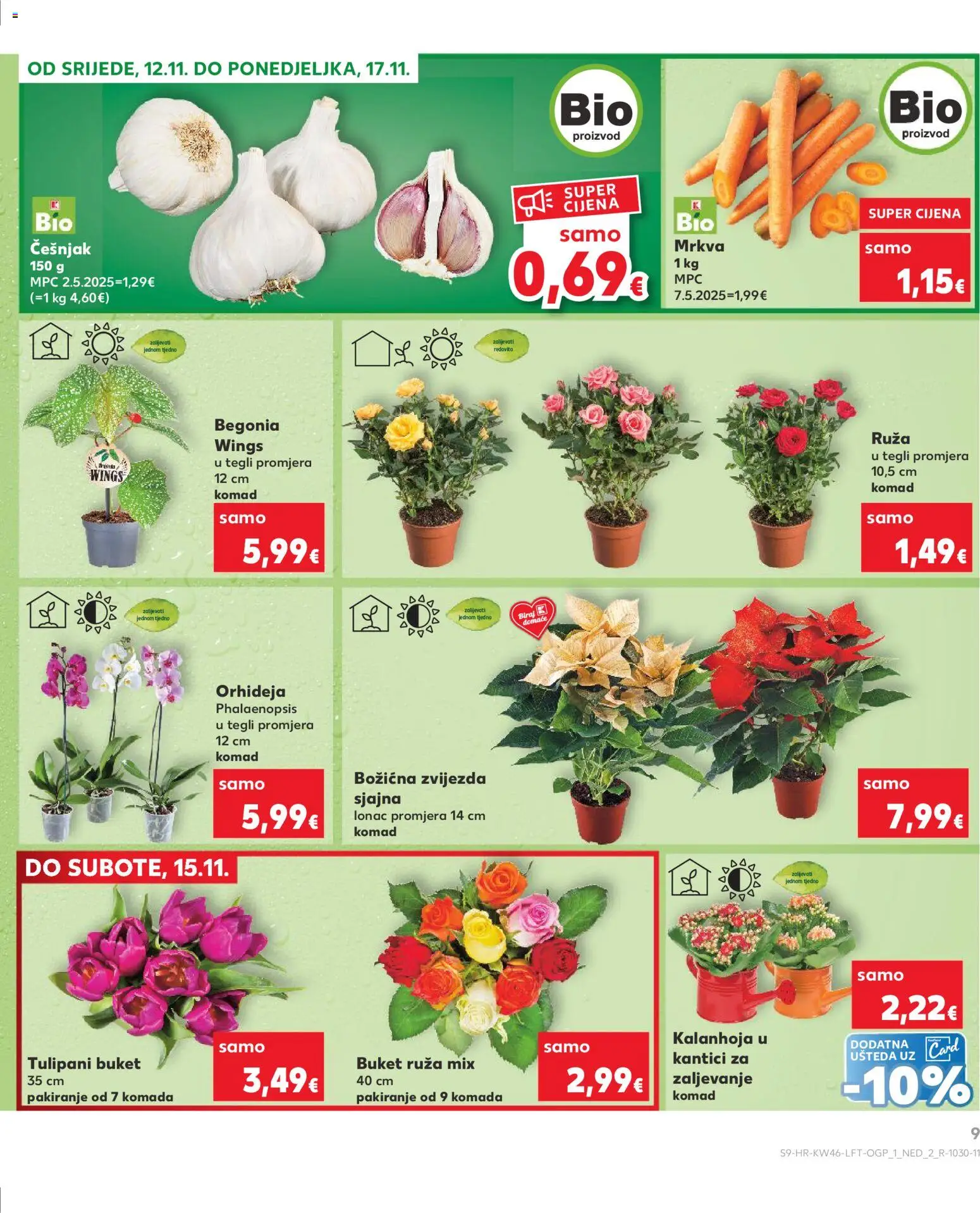 Kaufland HR akciós ujság - amely érvényes a következő dátumtól: 12.11.2025 | Oldal: 9