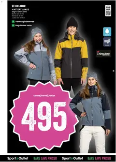 Forhåndsvisning av Sport Outlet kundeavis gyldig fra 21.11.2025 | Side: 31 | Produkter: Jakke