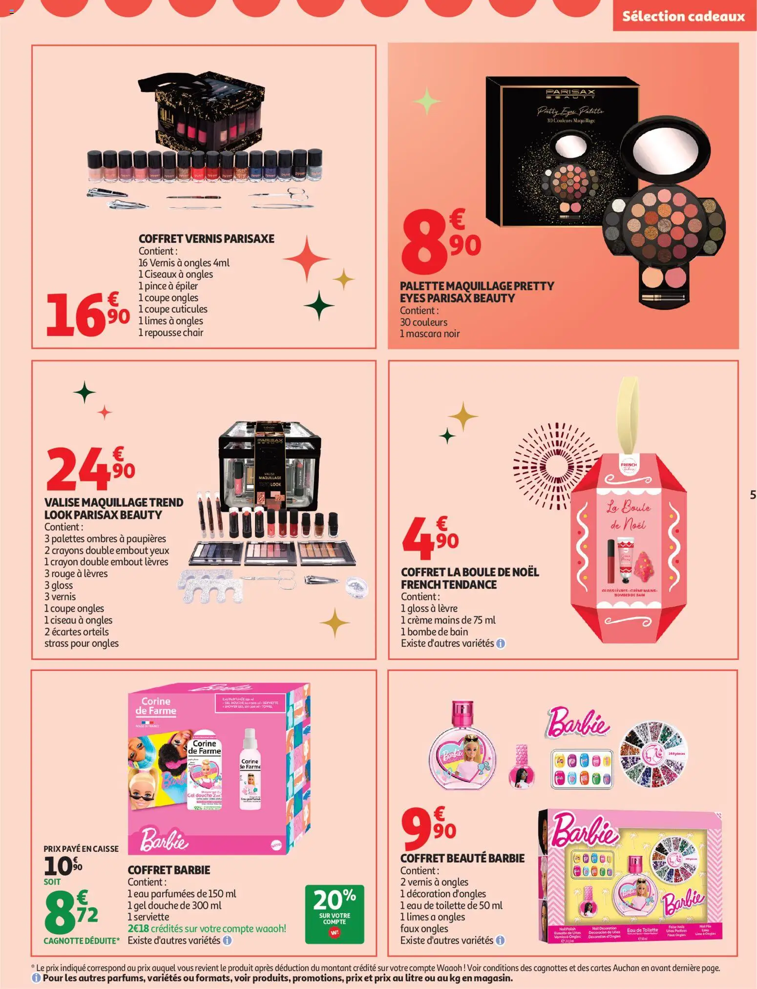 {H1} | Page: 5 | Produits: Rouge à lèvres, Crayon, Ciseaux, Crème