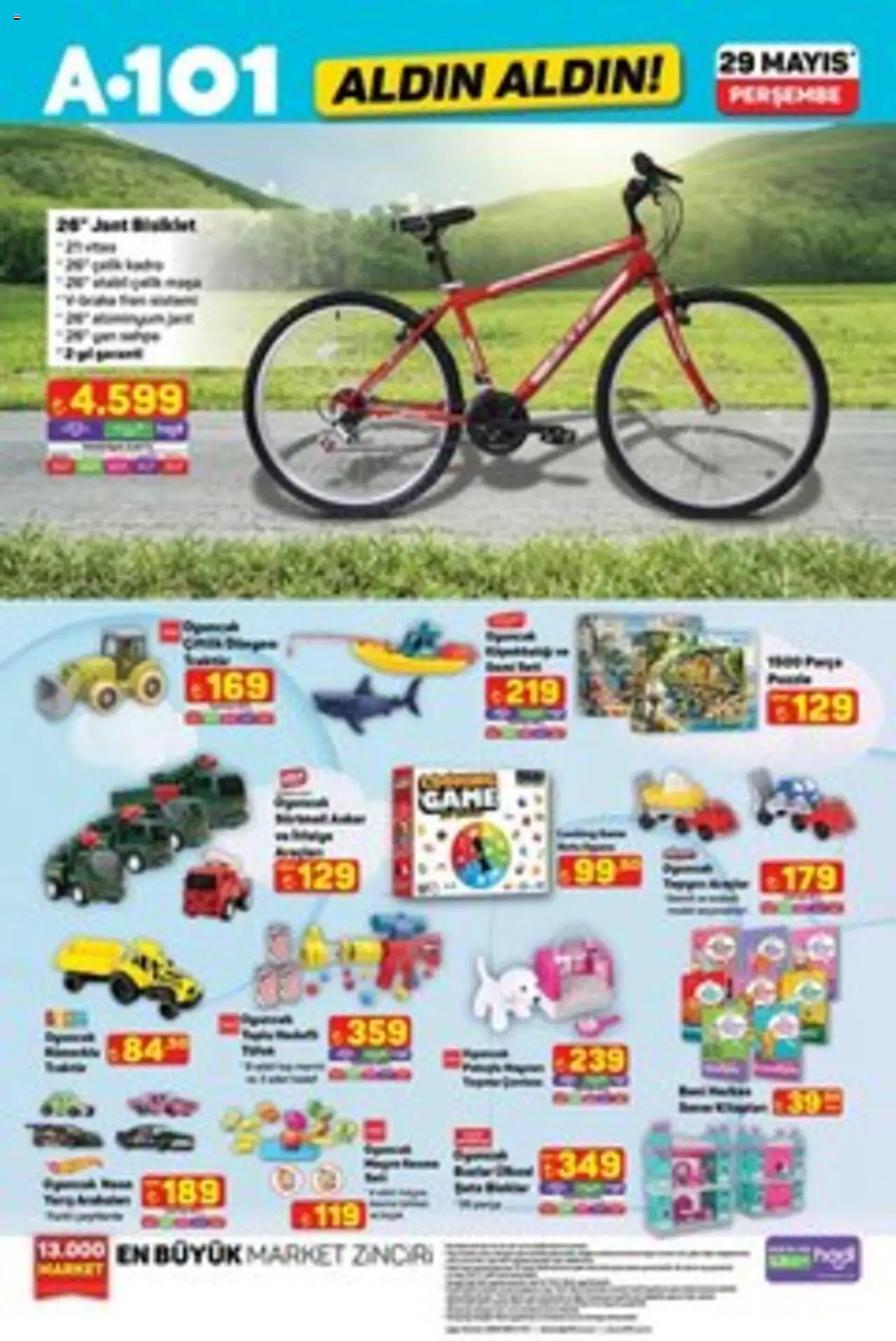 A101 Katalog Aldın Aldın - 29.05.2025 tarihinden itibaren geçerlidir | Sayfa: 8 | Ürünler: Masa, Kutu, Meyve