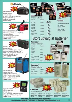Harald Nyborg - Tilbudsavis gyldig fra 02.04.2026 | Side: 59 | Produkter: Stikkontakt, Powerbank, Batterier, Radio