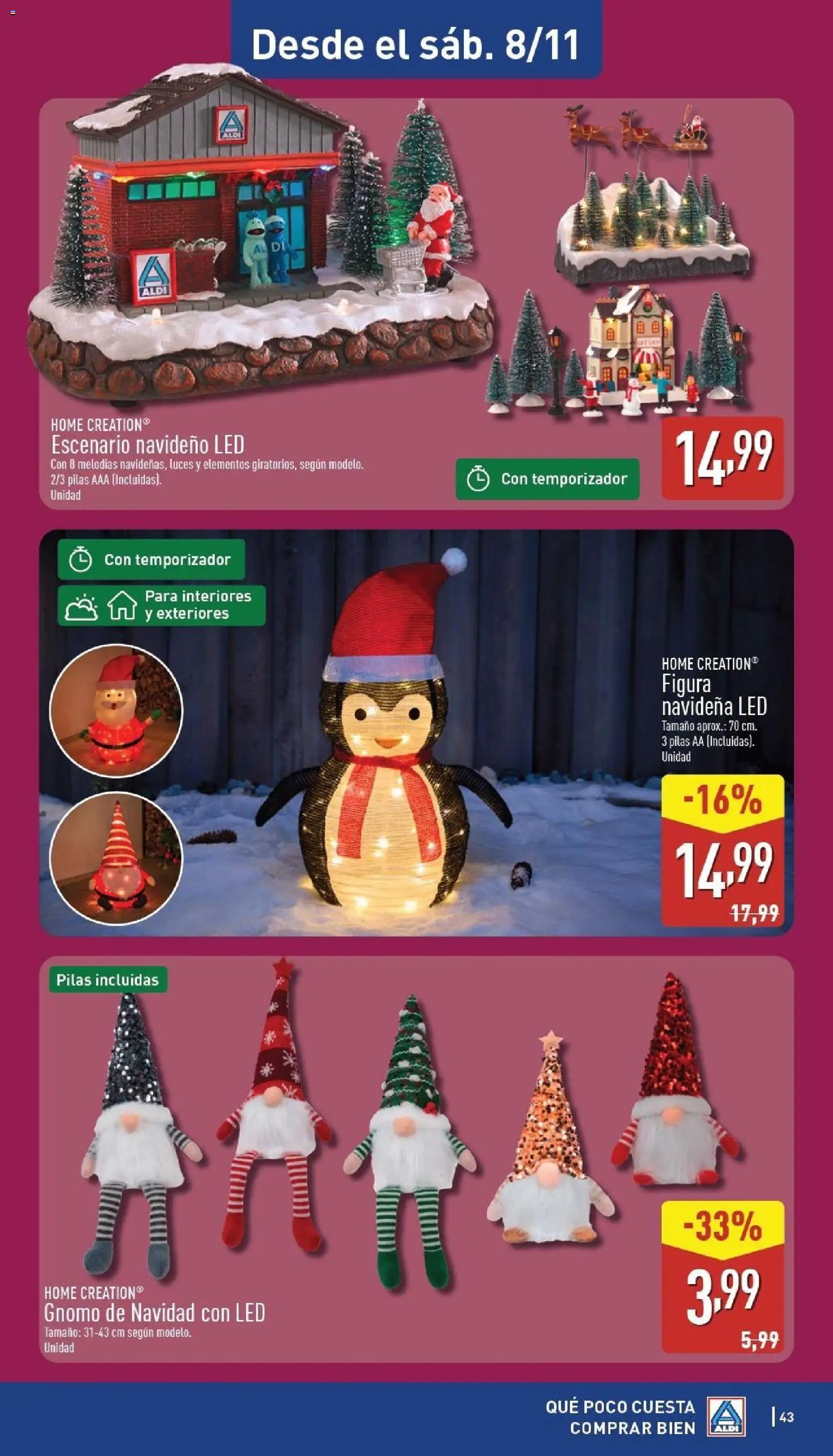 Aldi folleto Península │ válido desde el 03.11.2025 | Página: 43 | Productos: Κοσμήματα