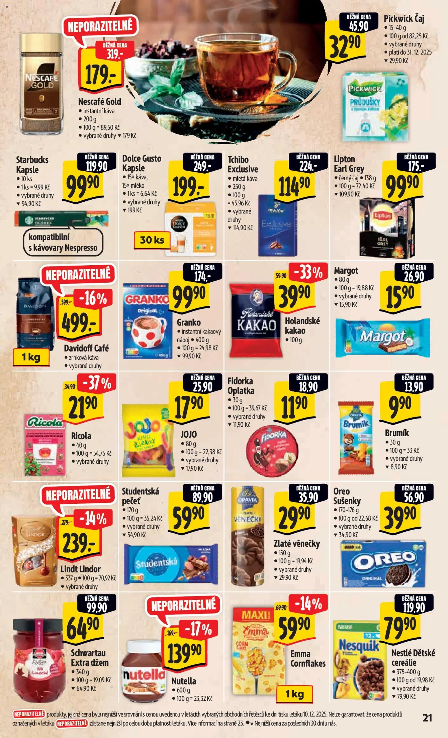 Albert leták - Hypermarket od 27.12.2025 | Strana: 30 | Produkty: Cereálie, Kakao, Sušenky, Fidorka