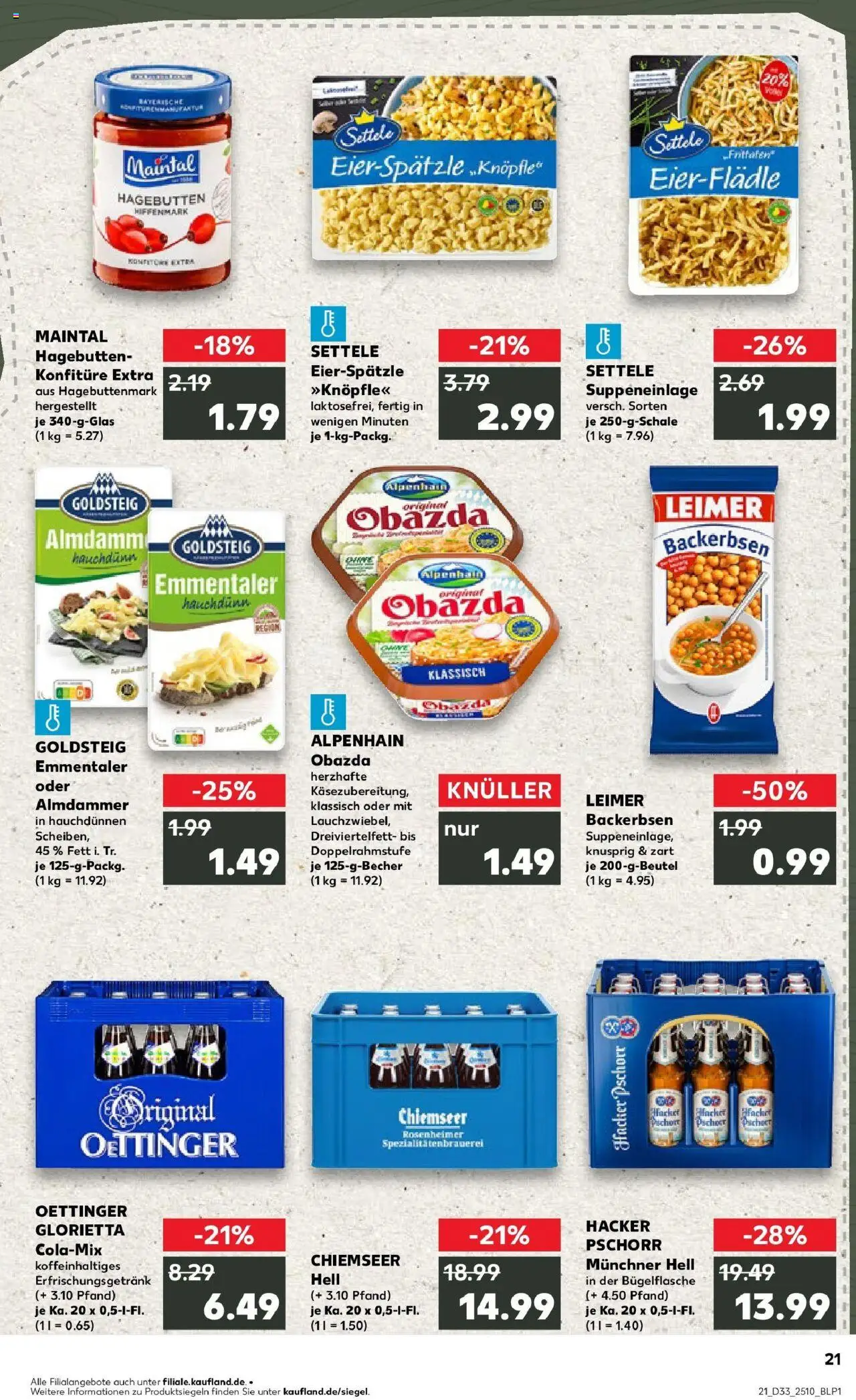 Kaufland prospekt Regensburg	 - gültig ab dem 18.08.2025 | Seite: 34 | Produkte: Cola, Oettinger