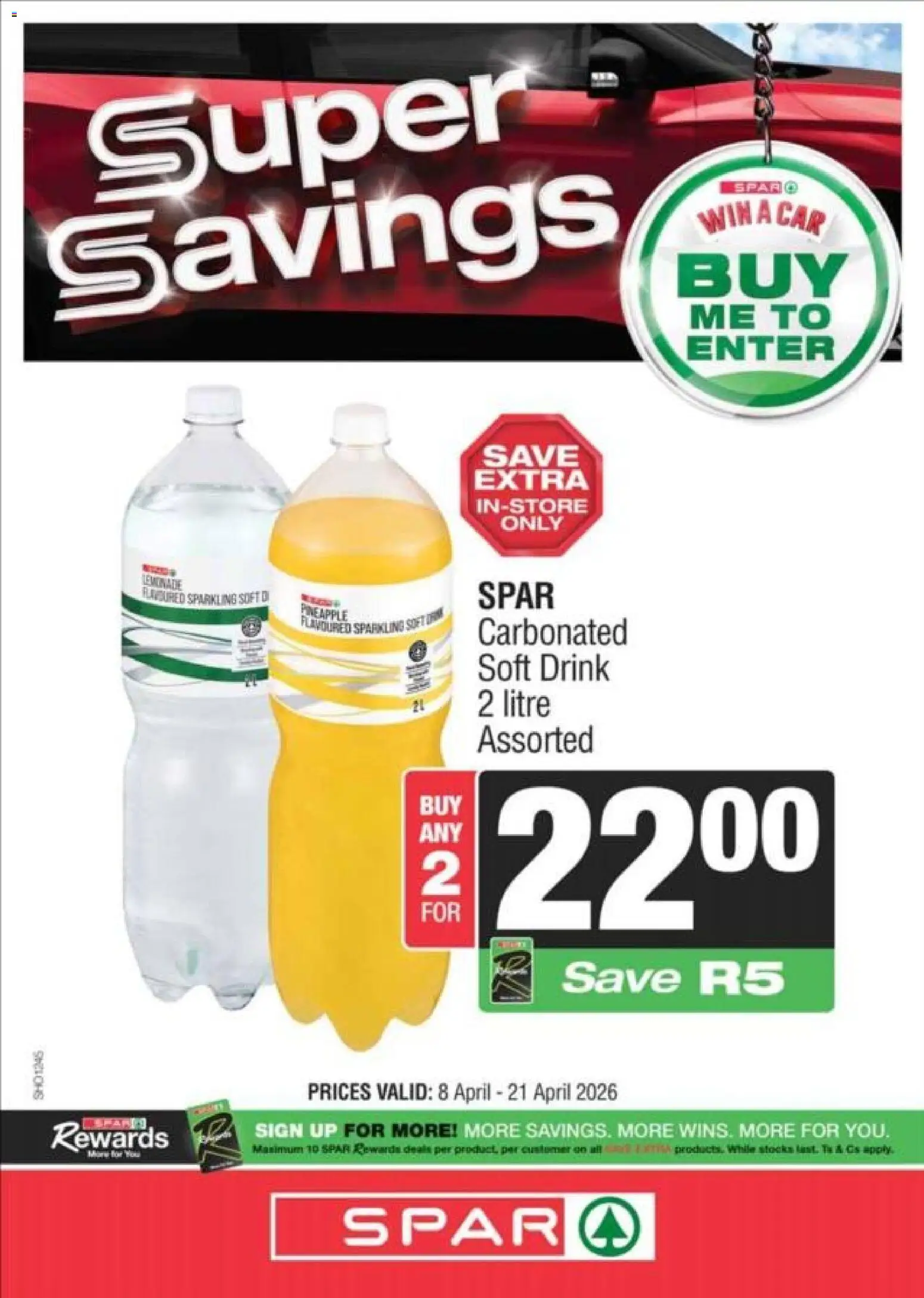 New Spar catalogue – valid from 08.04.2026 | Page: 5 | Products: Pineapple