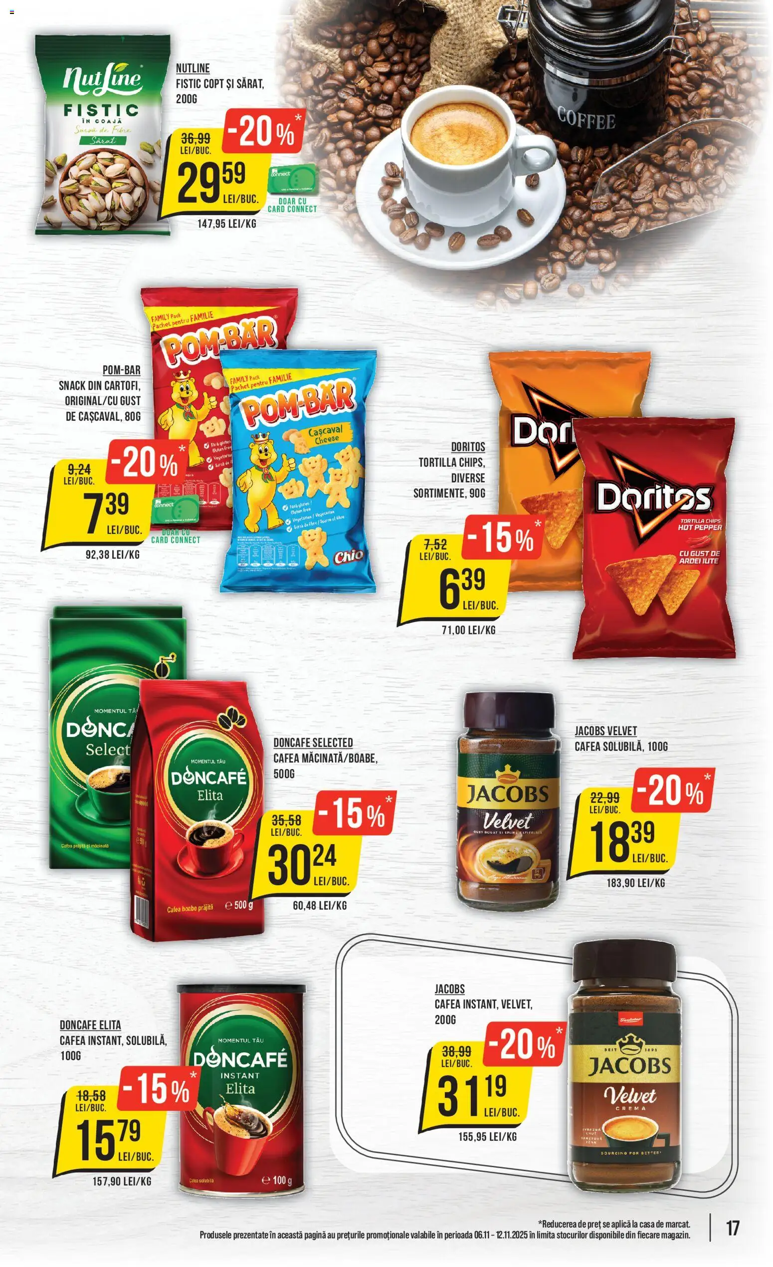 Noul catalog Mega Image – valabil de la 06.11.2025 | Pagină: 17 | Produse: Ardei, Ardei iute, Cremă, Cartofi