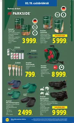 Lidl Akciós újság - amely érvényes a következő dátumtól: 19.02.2026 | Oldal: 24