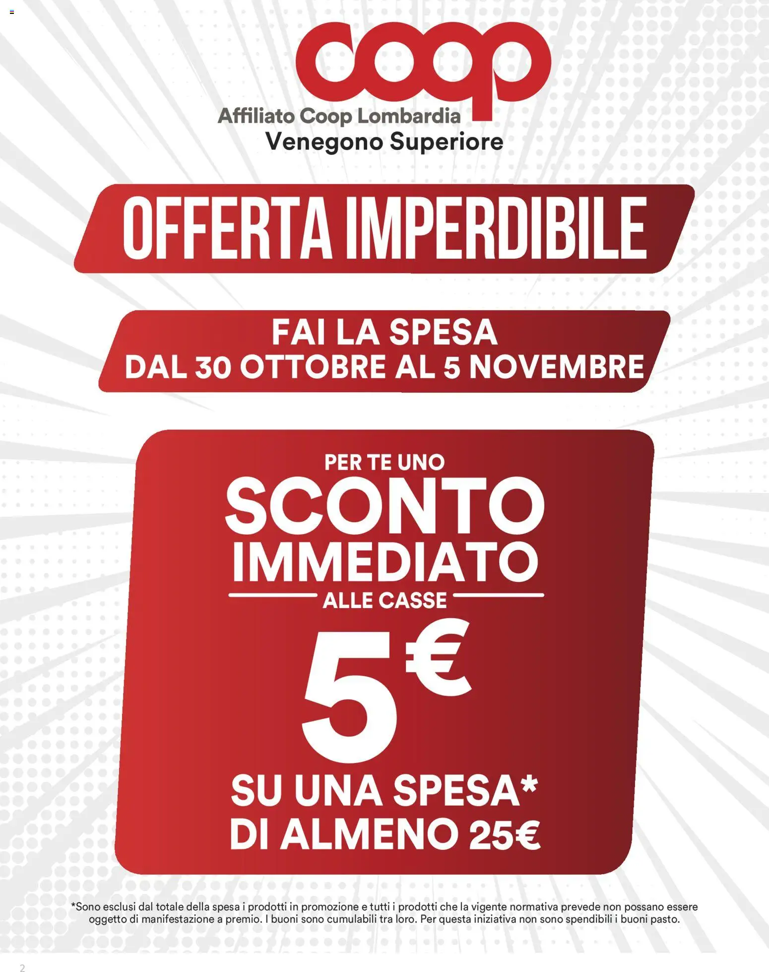 Volantino COOP del 30.10.2025 | Pagina: 2 | Prodotti: Tè