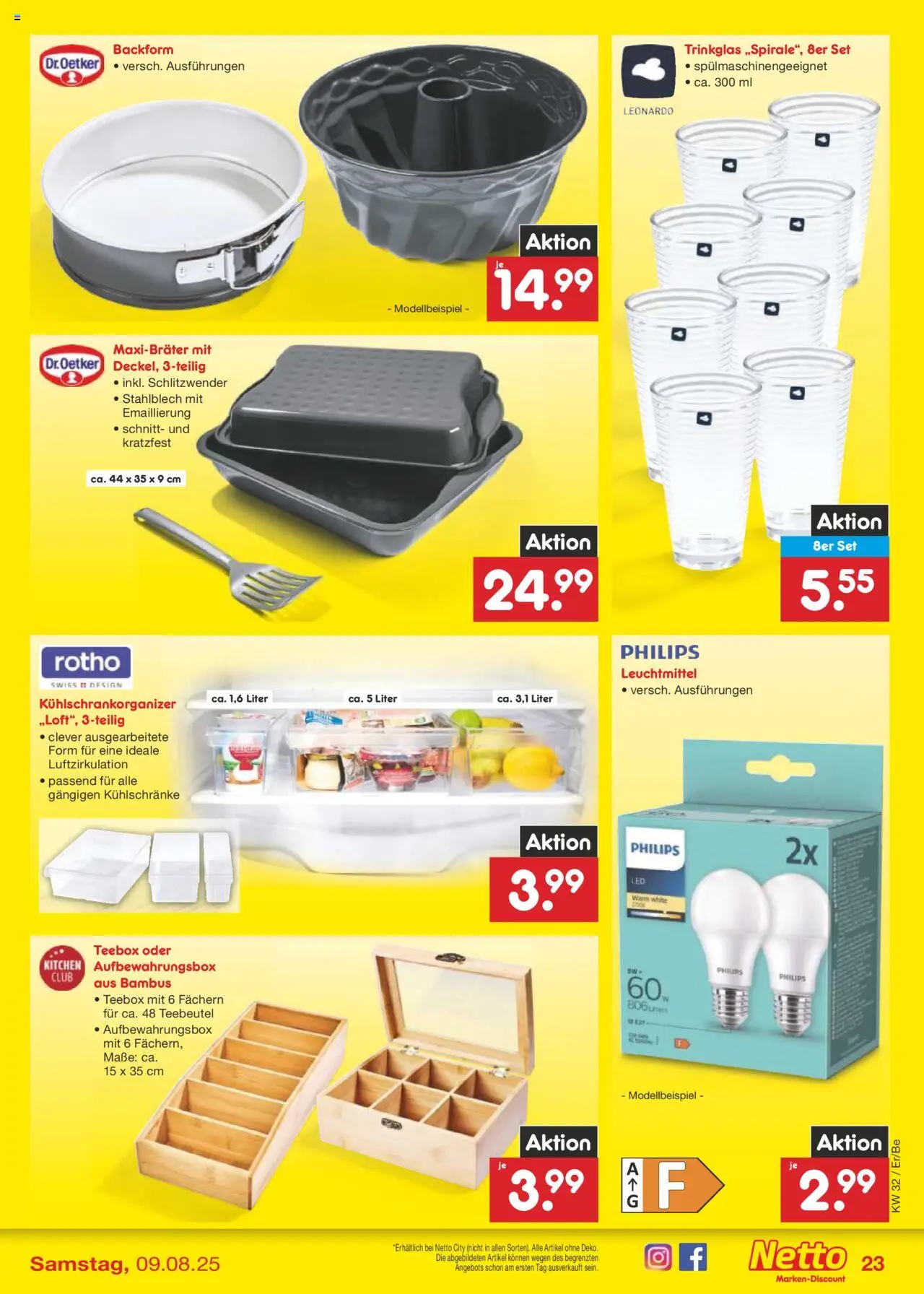 Netto Marken-Discount Prospekt 	 - gültig ab dem 04.08.2025 | Seite: 39 | Produkte: Philips