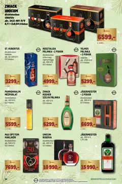Metro - Ünnepi katalógus - amely érvényes a következő dátumtól: 02.11.2025 | Oldal: 22 | Termékek: Jägermeister, Pálinka, Doboz, Pohár