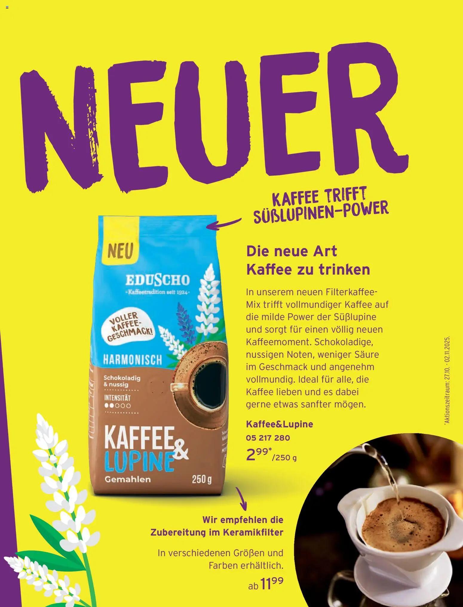 Angebote Tchibo – gültig ab 01.11.2025 | Seite: 175 | Produkte: Kaffee, Eduscho
