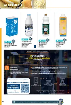 METRO - Prévisualisation de LAIT FERMENTÉ, la brique 1l valide à partir de 24.04.2025 | Page: 70