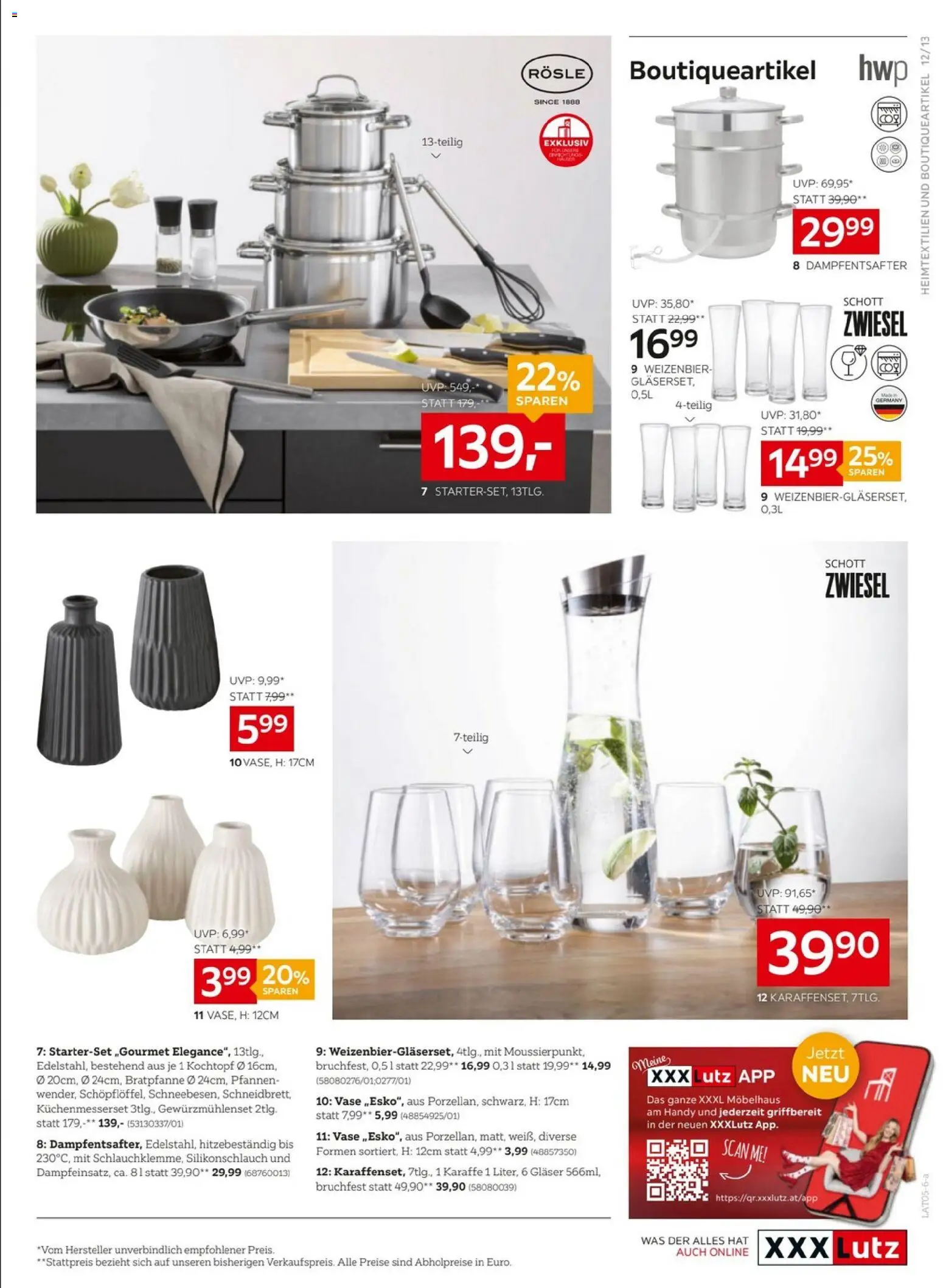 XXXLutz Prospekt aktuell gültig ab 28.04.2026 | Seite: 13 | Produkte: Vase