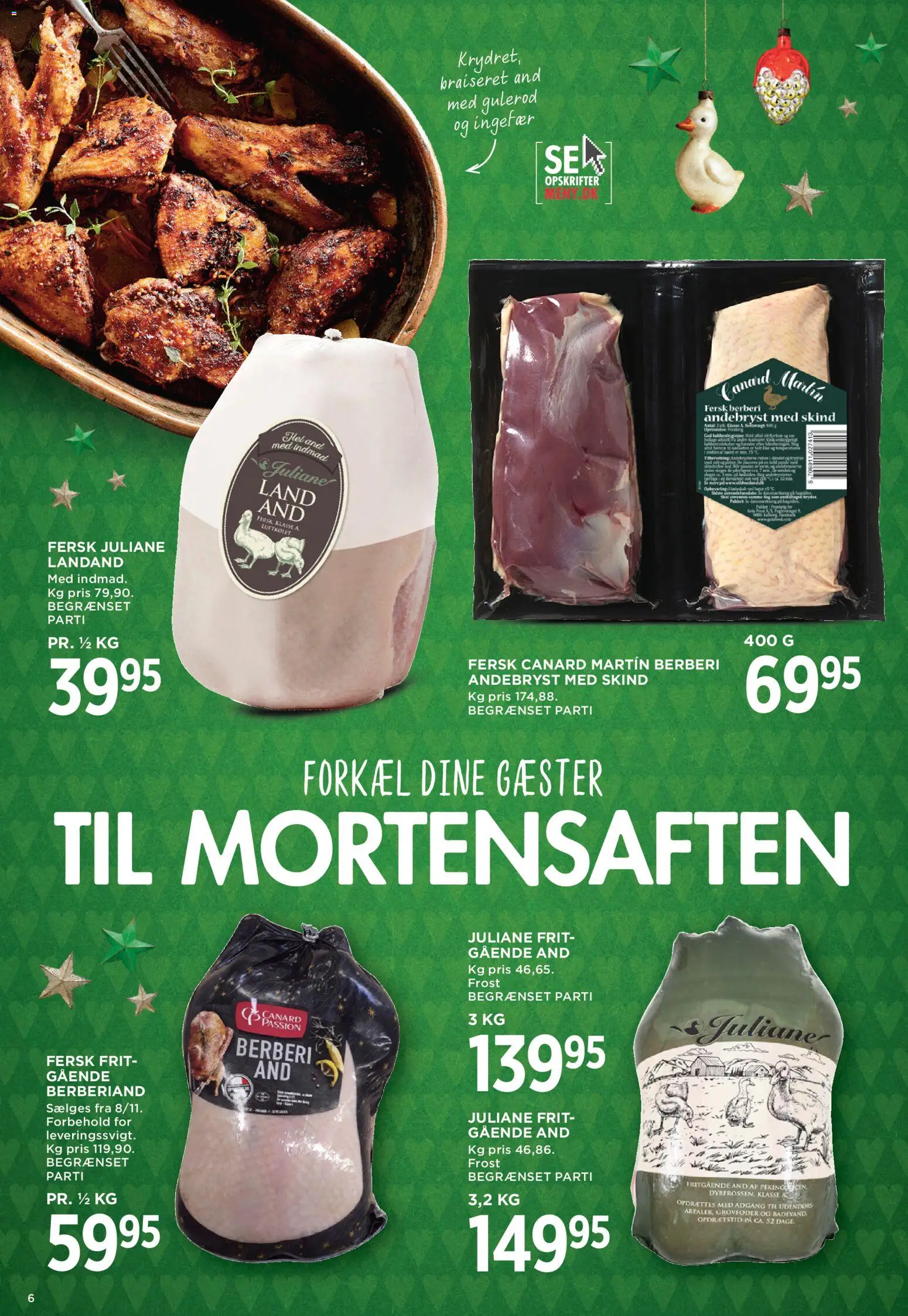 Meny tilbudsavis – gyldig fra 07.11.2025 | Side: 6 | Produkter: Ingefær, Gulerod