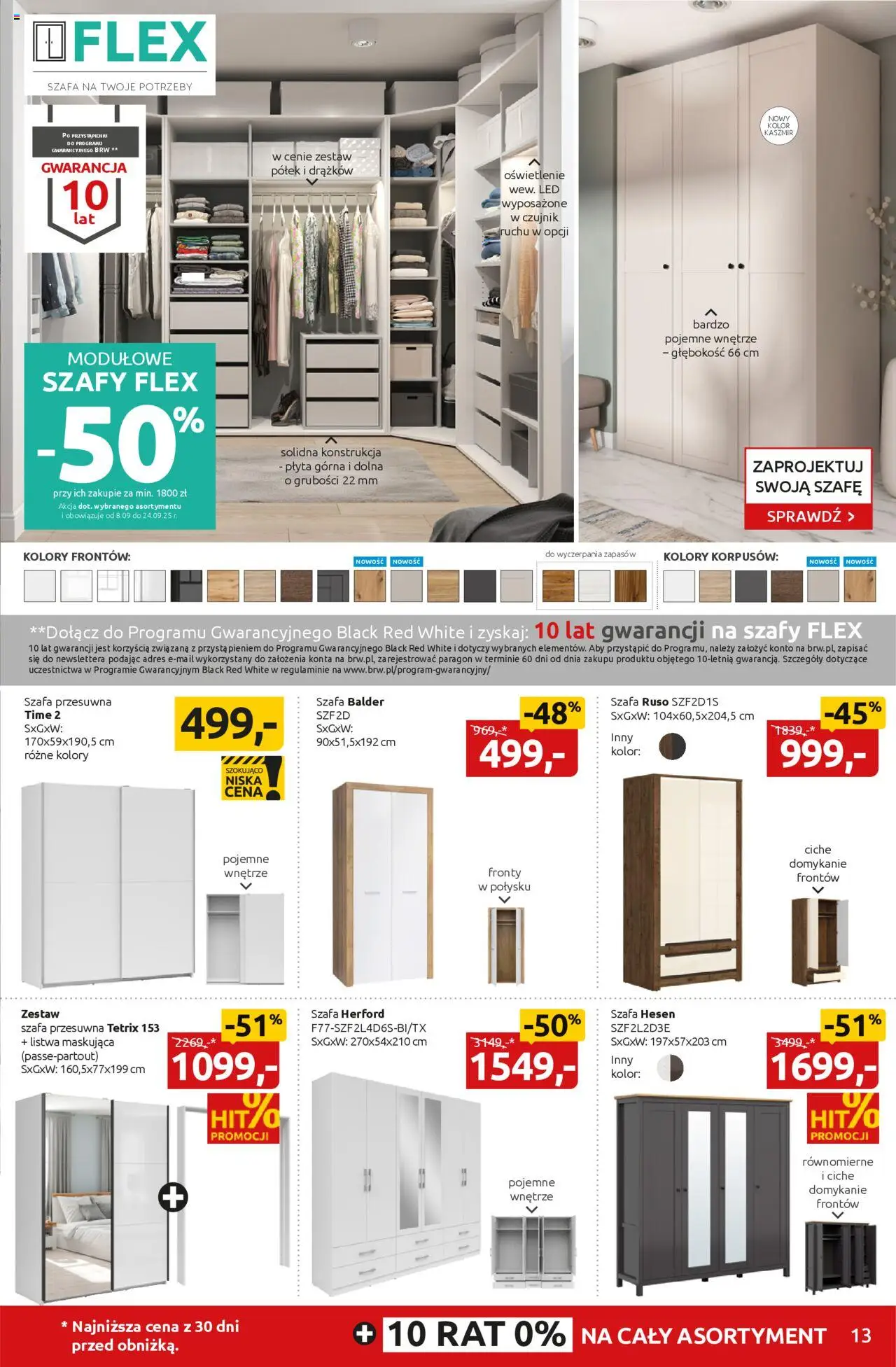 Black Red White promocje od 08.09.2025 | Strona: 13 | Produkty: Szafa
