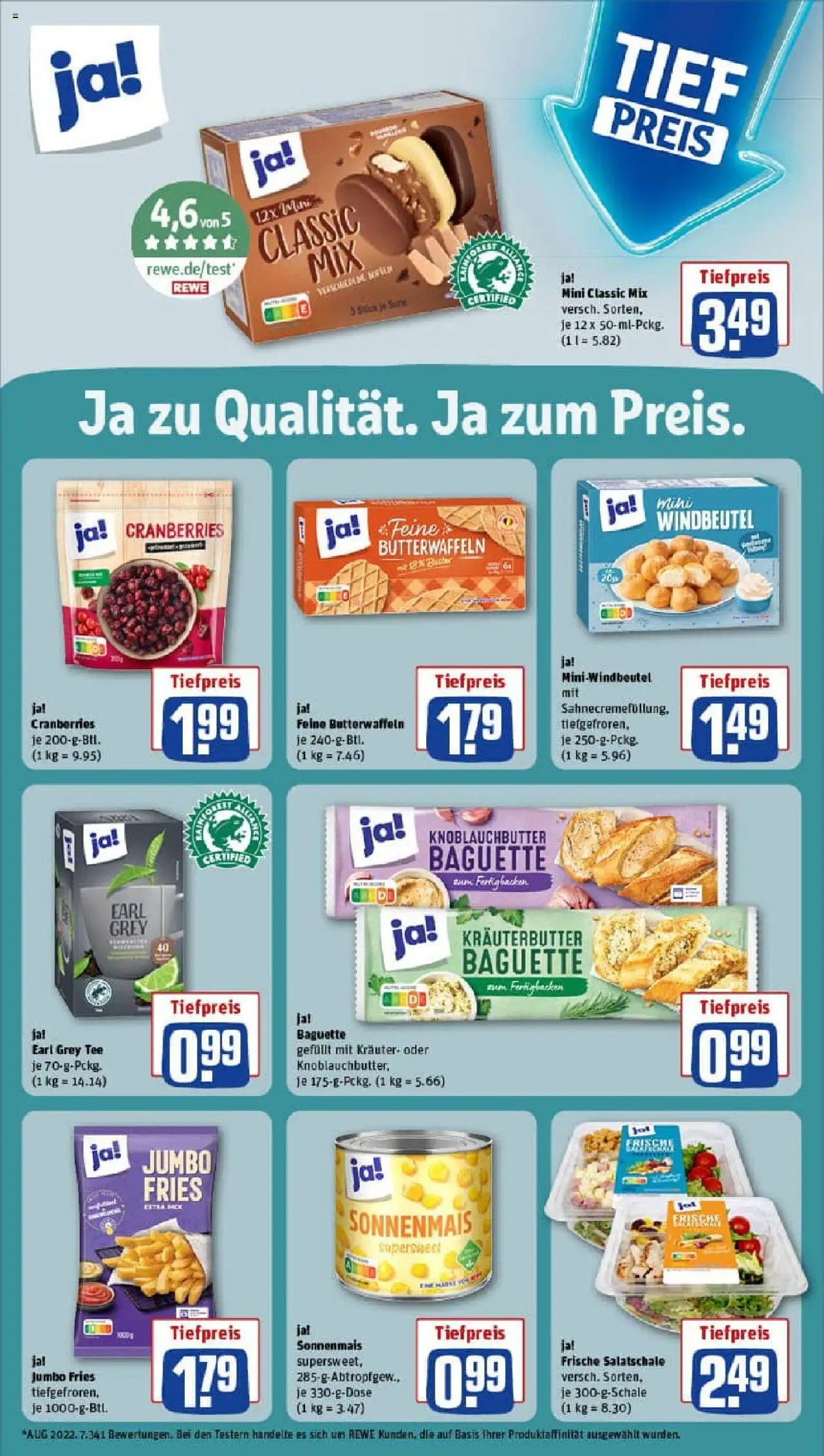 Rewe prospekt Iserlohn	 - gültig ab dem 20.07.2025 | Seite: 11 | Produkte: Baguette, Kräuterbutter, Tee