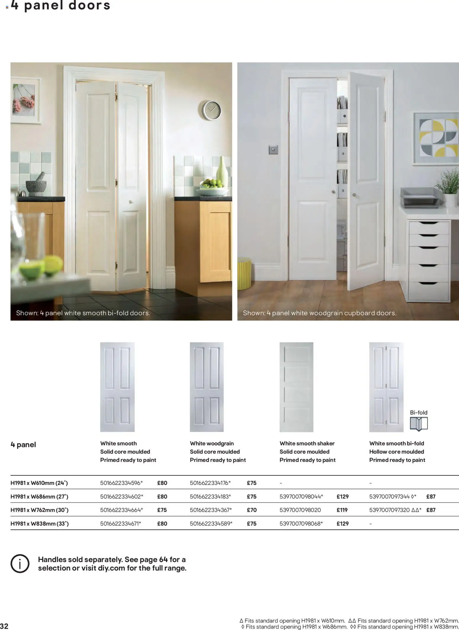 {H1} | Page: 32 | Products: Paint, Doors, Handles