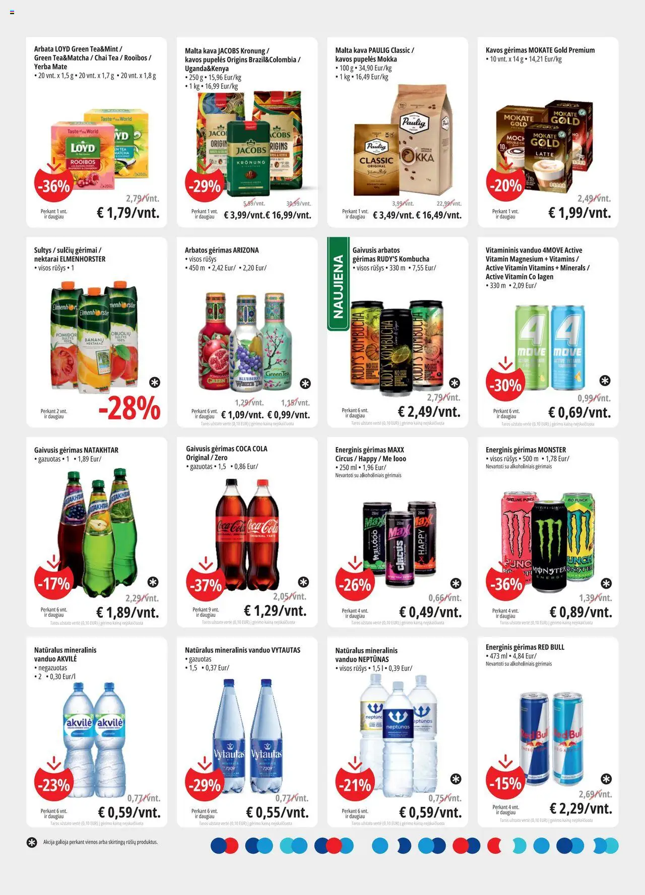 ePromo akcijos nuo 01.10.2025 | Puslapis: 10 | Prekių: Pupelės, Kavos pupelės, Arbata, Mineralinis vanduo