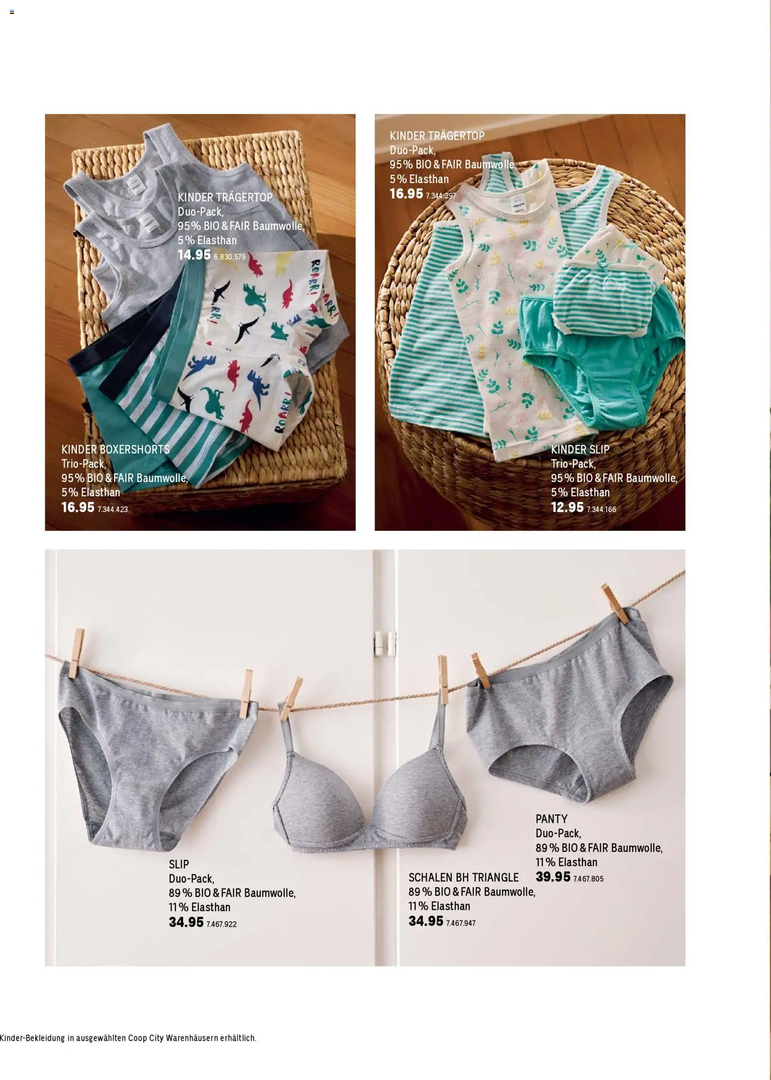 Coop City aktionen Naturaline – gültig ab 02.03.2026 | Seite: 12 | Produkte: Bh, Slip