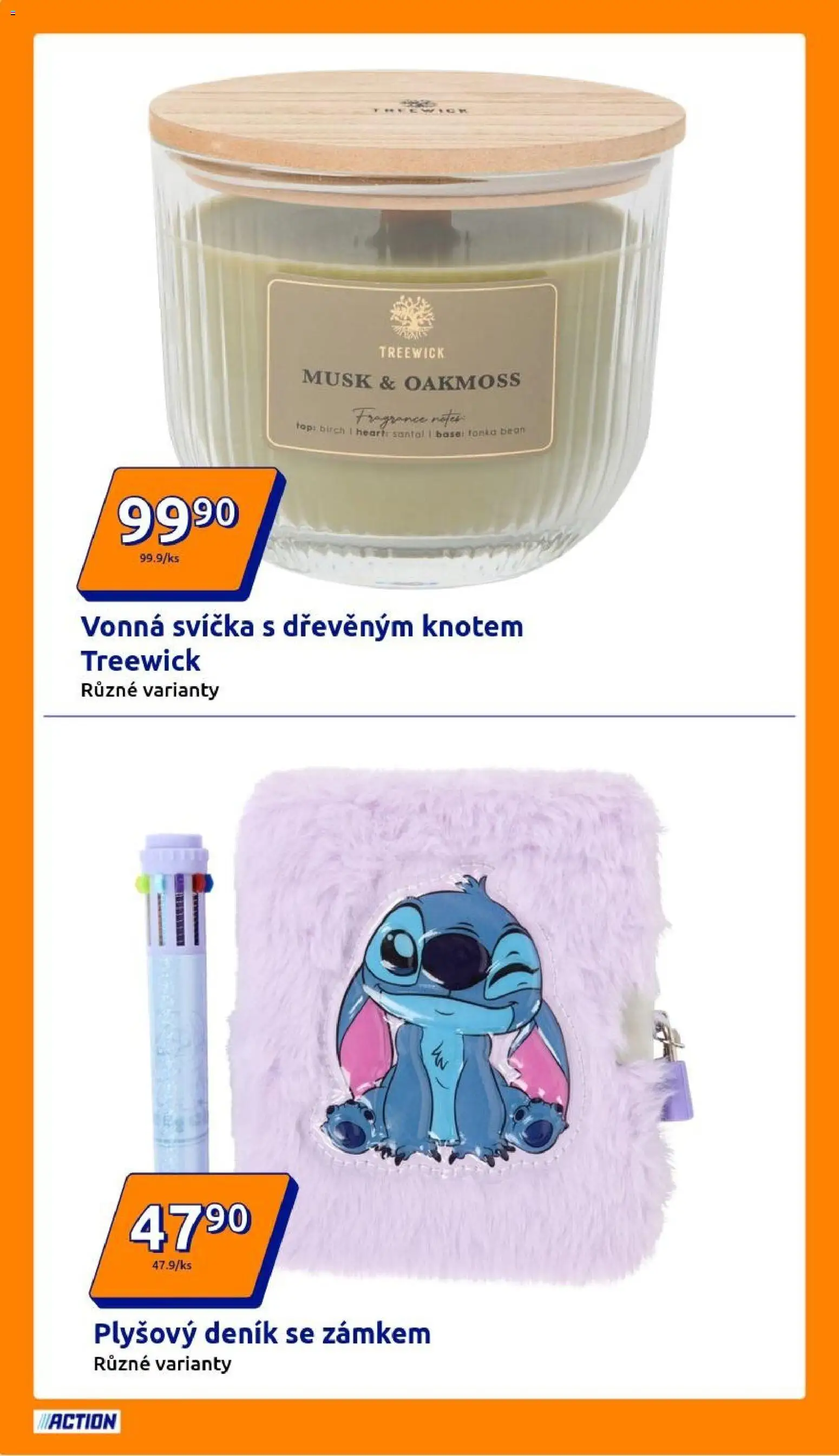 Action leták od 24.12.2025 | Strana: 2 | Produkty: Svíčka