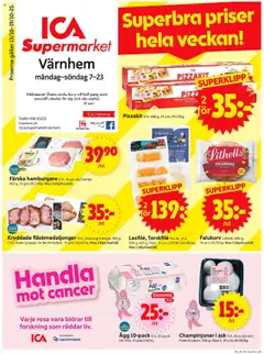 ICA Supermarket - Malmö - Förhandsvisning av reklamblad från butik ICA Supermarket aktuell från 13.10.2025