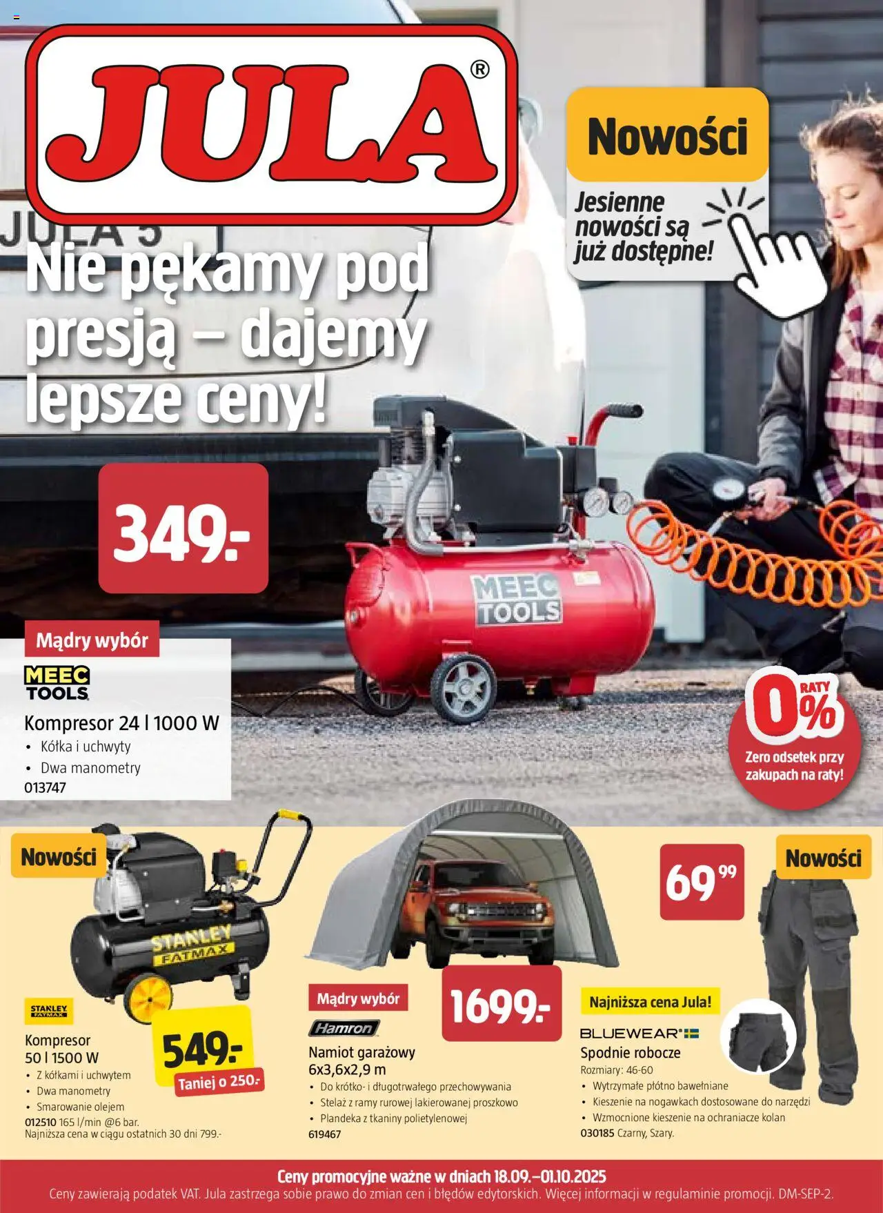 Jula Gazetka od 18.09.2025 | Strona: 1