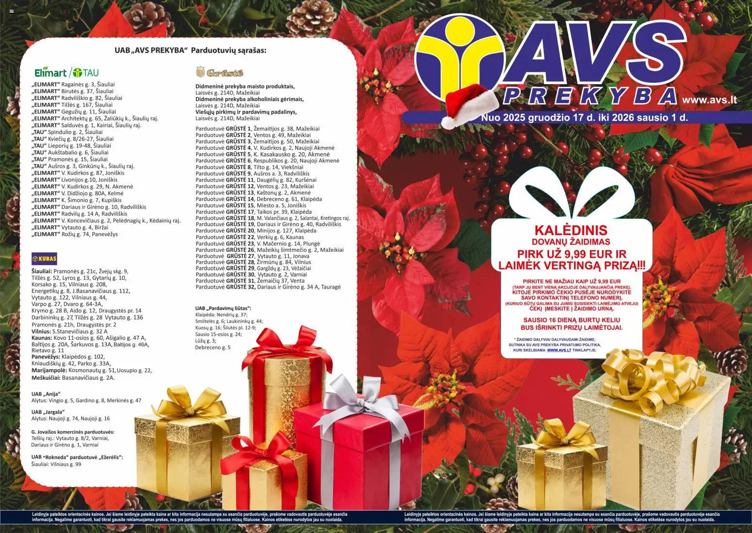 AVS akcijos nuo 17.12.2025 | Puslapis: 1 | Prekių: Žaidimas
