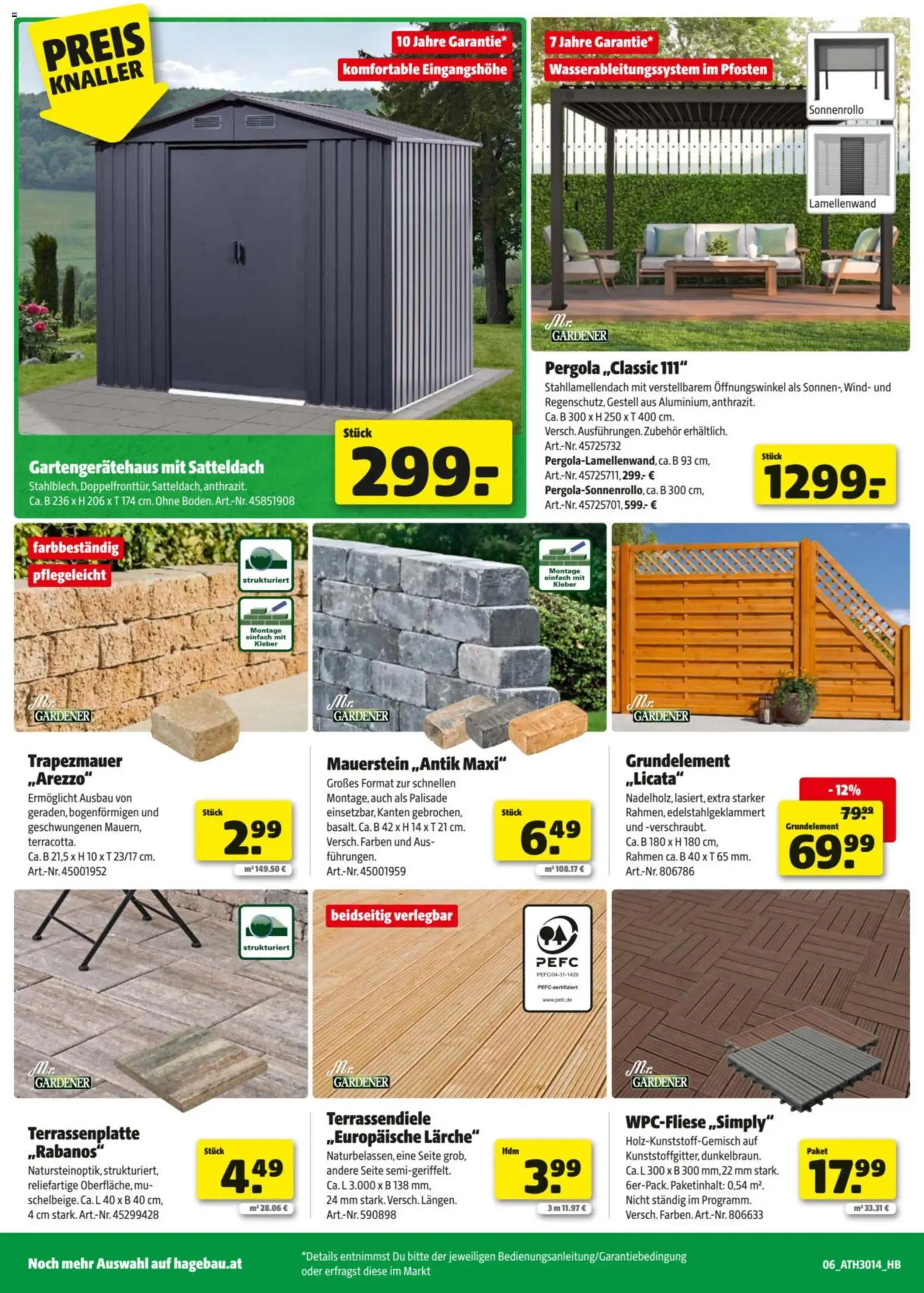 Hagebau Flugblatt gültig ab 27.04.2026 | Seite: 6