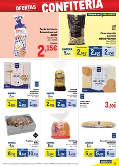 Vista previa Makro - Precios Sur II válido desde el 02.02.2026 | Página: 13 | Productos: Pan, Galletas, Aceite de oliva, Caja