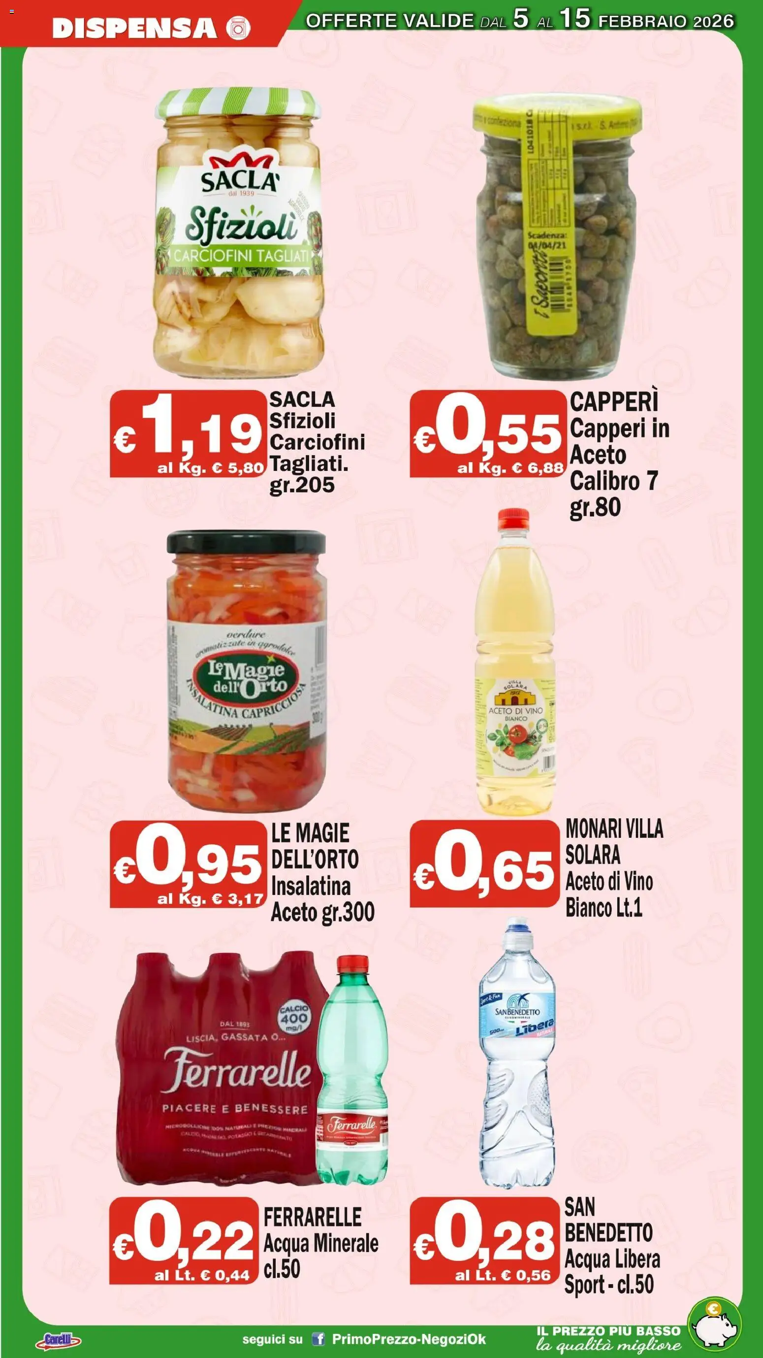 Volantino Primo Prezzo del 05.02.2026 | Pagina: 8