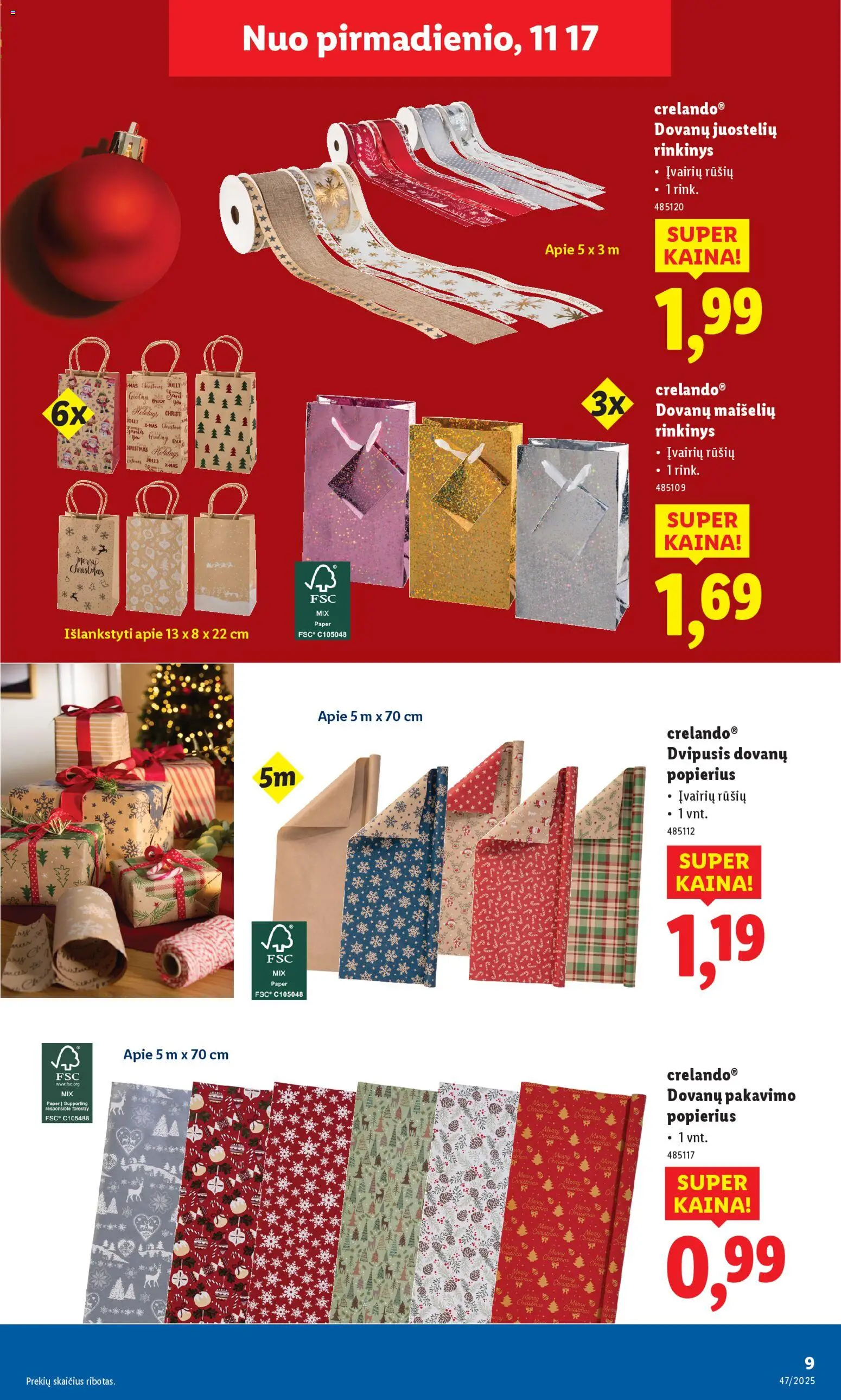 LIDL akcijos nuo 17.11.2025 | Puslapis: 9