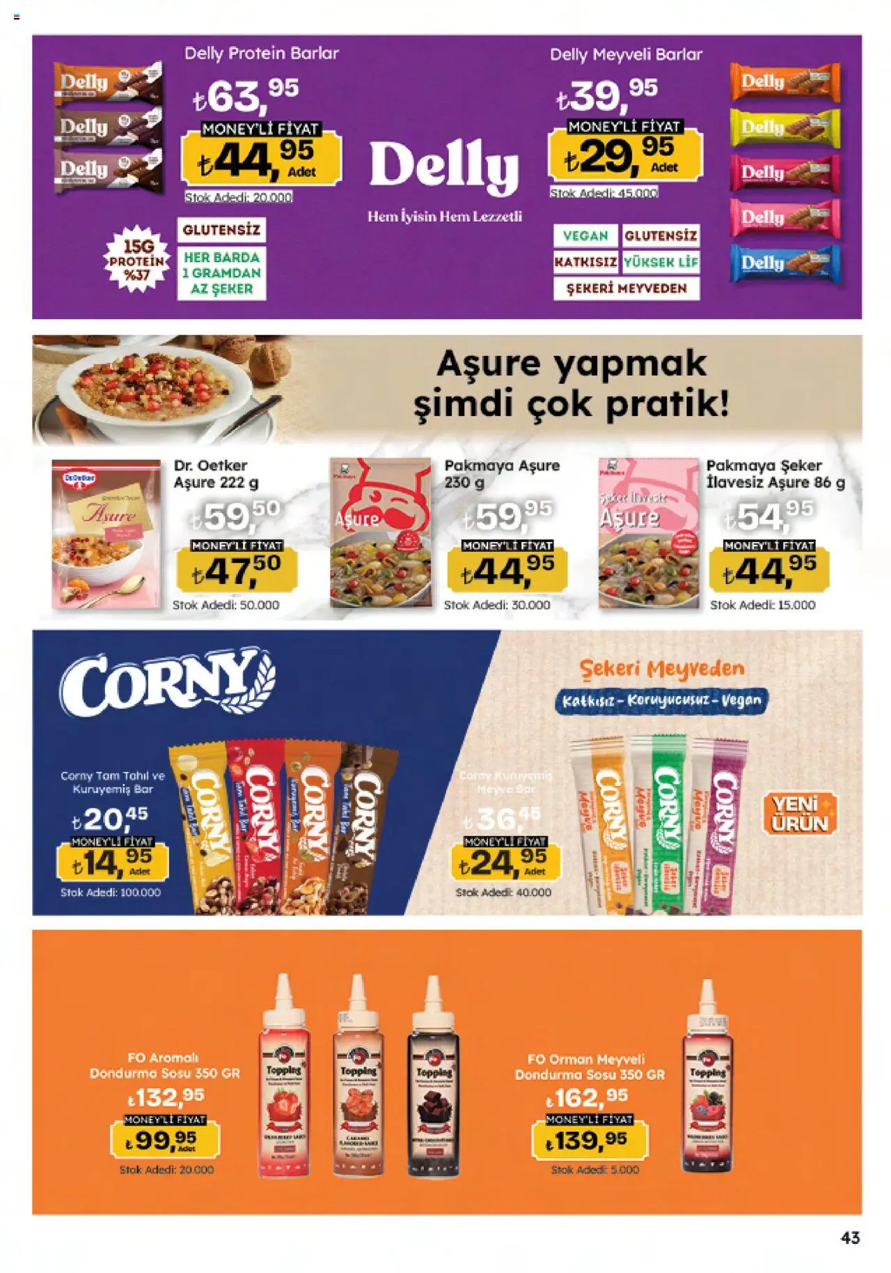 Migros Katalog - Migroskop - 26.06.2025 tarihinden itibaren geçerlidir | Sayfa: 43 | Ürünler: Şeker, Dondurma, Meyve, Tahıl