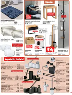 Bauhaus katalog akcije – veljaven od 01.01.2026 | Stran: 27 | Izdelki: Mizica, Toaletni papir, Hladilnik, Kos