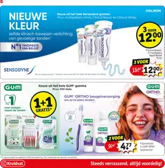 Kruidvat folder week 46 - Voorbeeld van een folder van Kruidvat, geldig van 11.11.2025 | Pagina: 46 | Producten: Verlichting, Gum, Tandpasta, Tandenborstel