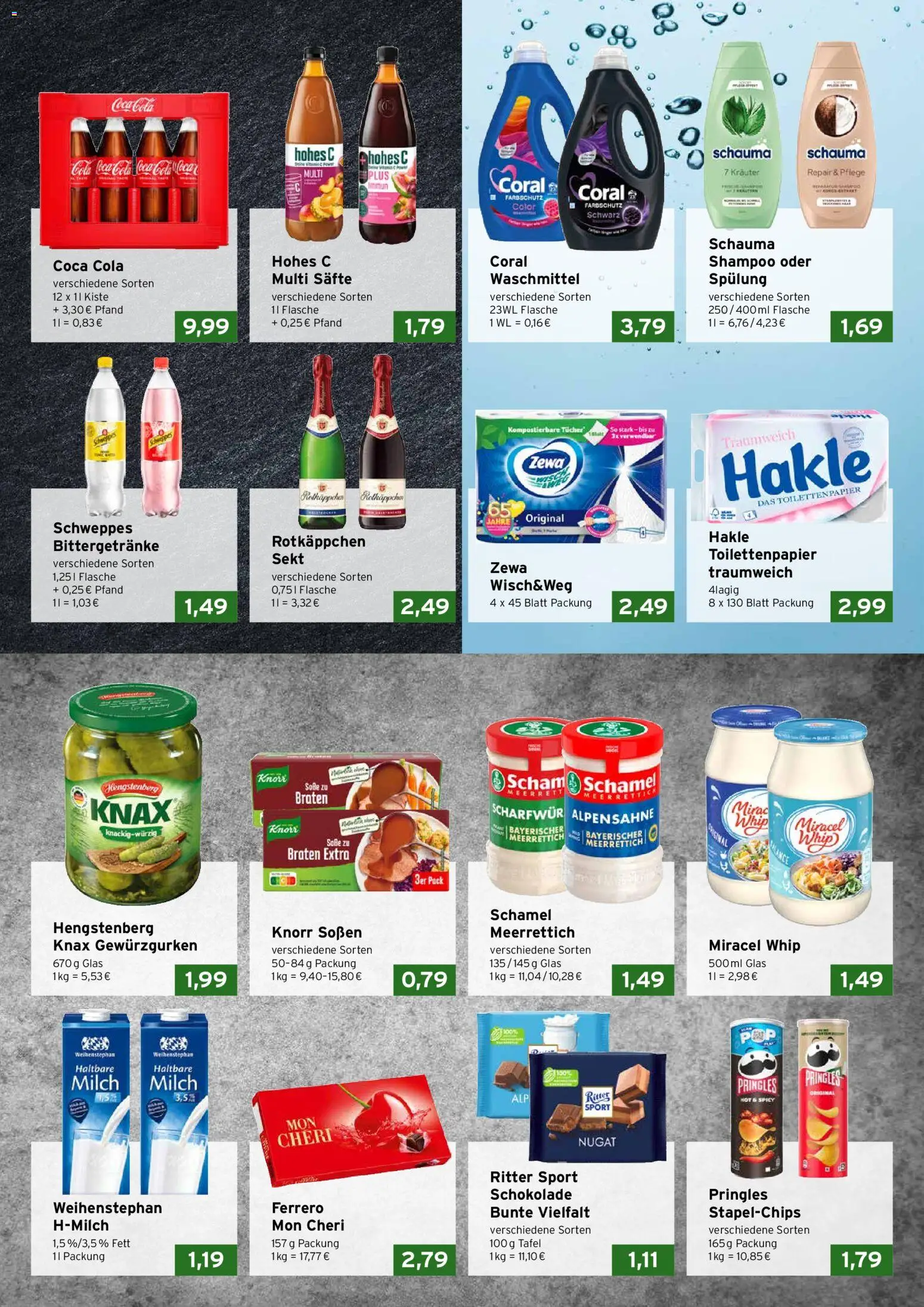 CAP Markt Prospekt – gültig ab 15.12.2025 | Seite: 3 | Produkte: Coral, Zewa, Hohes c, Mon cheri