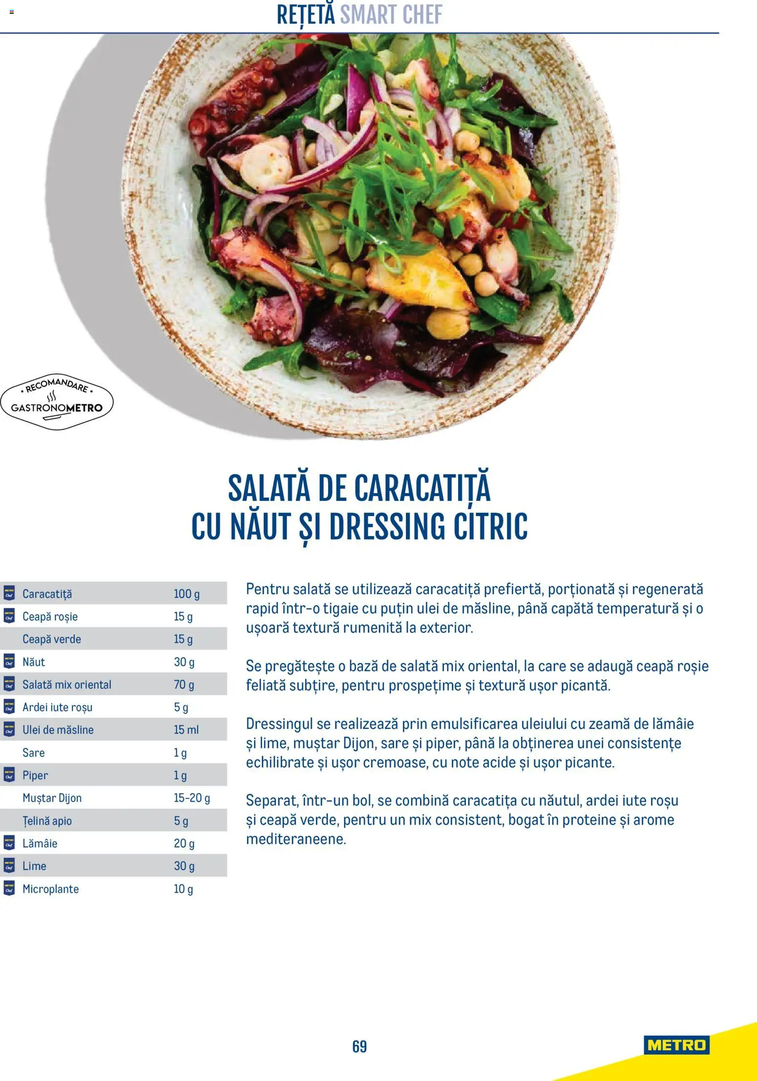 Noul catalog Metro – valabil de la 21.04.2026 | Pagină: 69 | Produse: Masaüstü kılıfı, Tigaie, Ulei, Lămâie