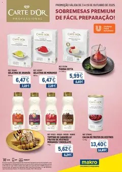 Pré-visualização Makro - Monofolha Carte D'Or válido de 03.10.2025