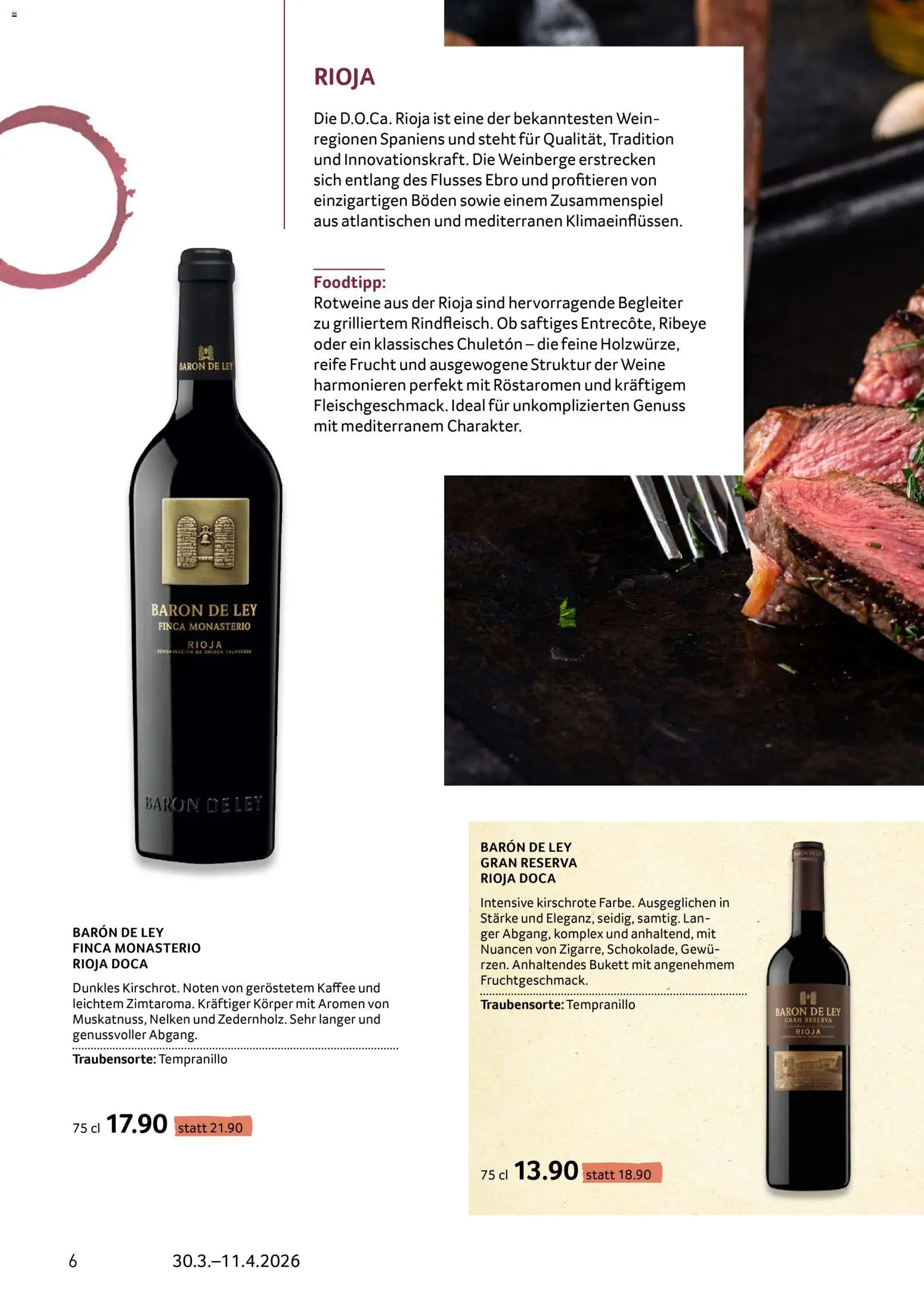 Prodega aktionen Enoteca – gültig ab 30.03.2026 | Seite: 6 | Produkte: Kaffee, Wein