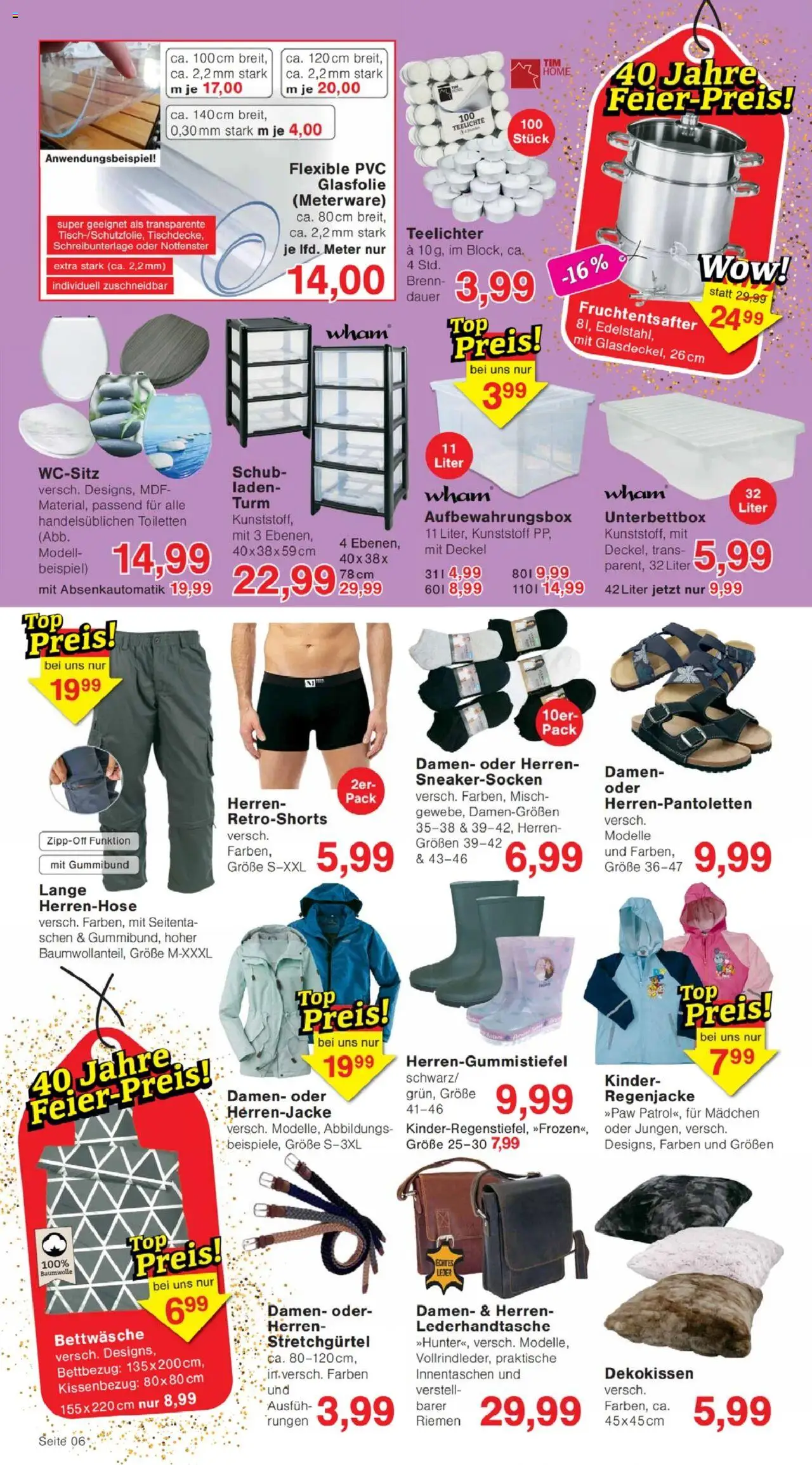 Jawoll Prospekt - gültig ab dem 25.08.2025 | Seite: 10 | Produkte: Regenjacke, Bettwäsche