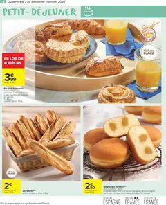 Carrefour Market - Prévisualisation de Carrefour Market catalogue semaine 1 valide à partir de 02.01.2026 | Page: 18 | Produits: Beurre, Chocolat, Chaussons