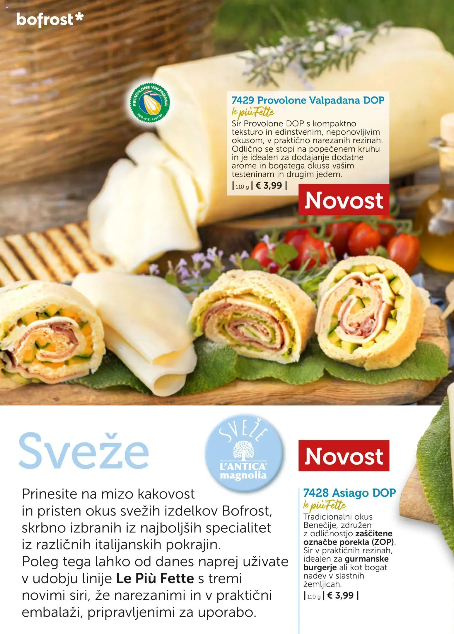 Novi Bofrost katalog ponudbe – veljaven od 04.03.2026 | Stran: 42 | Izdelki: Sir