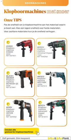 Brico Plan-it - Powertools-catalogus - Voorbeeld van een folder van Brico Plan-it, geldig van 27.05.2025 | Pagina: 9 | Producten: Jeu de go
