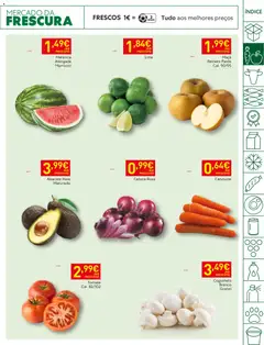Pré-visualização Recheio folheto válido de 24.03.2026 | Página: 7 | Produtos: Cebola, Maça, Abacate, Melancia