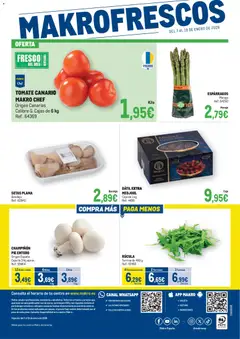 Vista previa Makro - Fresco válido desde el 07.01.2026 | Página: 2 | Productos: Νερό καρύδας, Peso, Bandeja, Caja