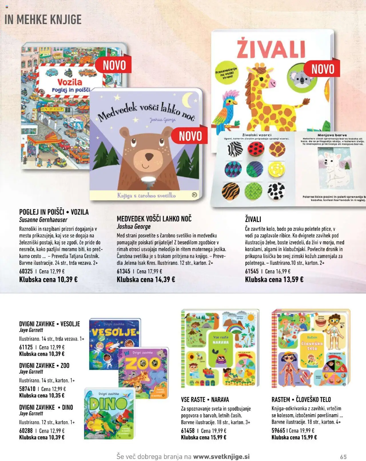 Novi Svet knjige katalog ponudbe – veljaven od 01.10.2025 | Stran: 65 | Izdelki: Svetilka, Knjiga