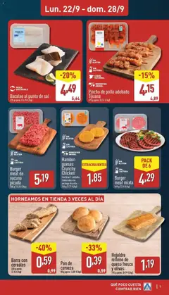 Hojaldre relleno de queso fresco y olivas, 115 g aprox. │ válido desde el 22.09.2025 | Página: 7