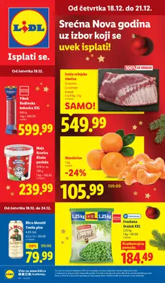 Lidl katalog - pregled Lidl kataloga - važi od 18.12.2025