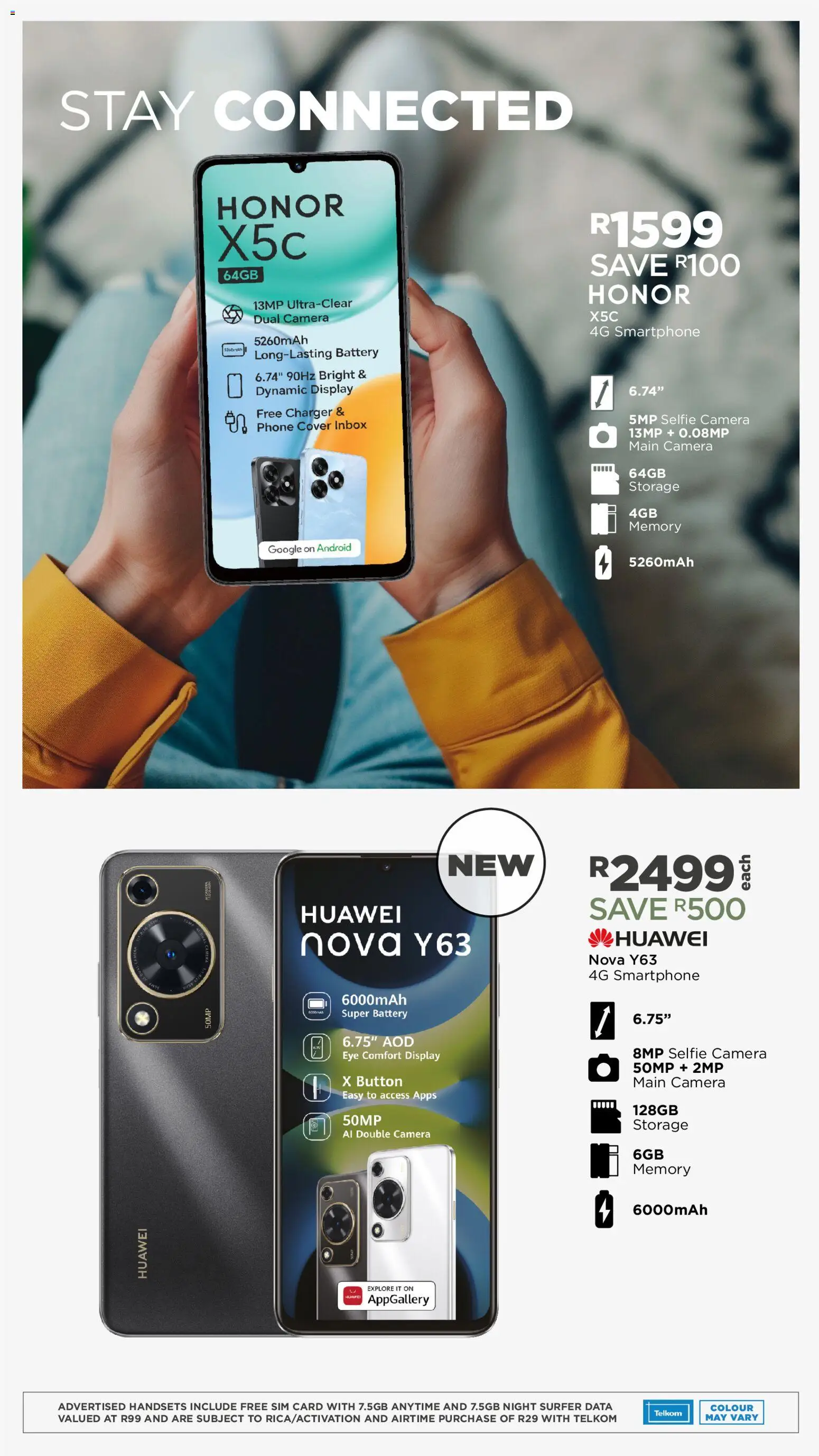 New House and Home catalogue – valid from 05.01.2026 | Page: 32 | Products: Sim, Camera, Battery, Charger