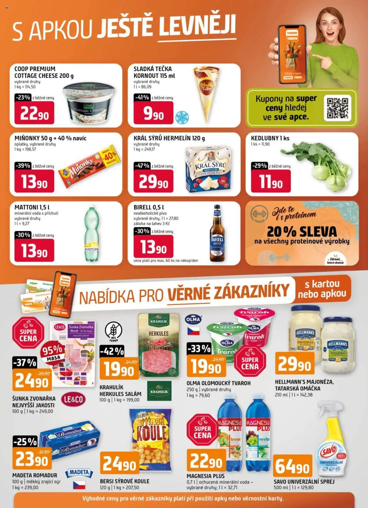 Terno leták od 28.05.2025 | Strana: 20 | Produkty: Šunka, Hellmann's, Nealkoholické pivo, Tatarská omáčka